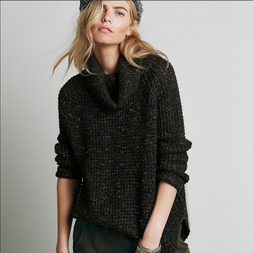 Free People speckled sweater